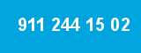 911 244 15 02 911 244 15 02